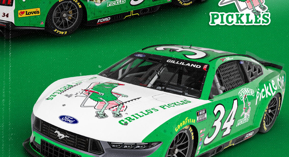 Grillo’s Pickles Extends Partnership with Todd Gilliland and Front Row Motorsports